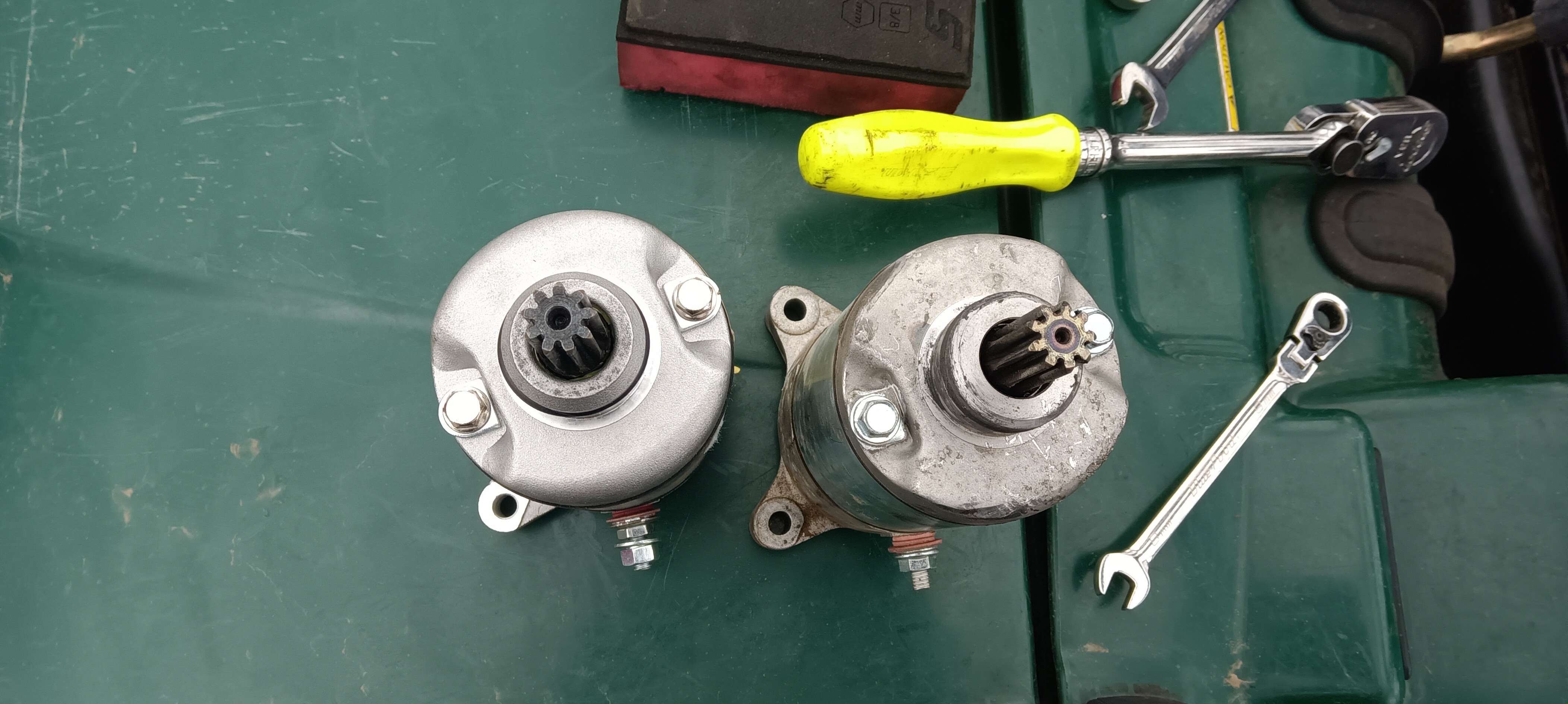 Side By Side Starter Replacement